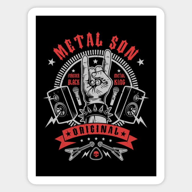 Metal Son Sticker by Olipop